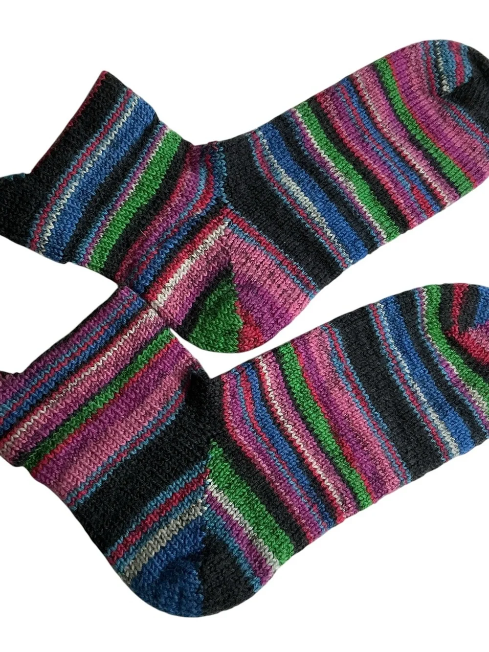 Quirky birki ankle Sox handcrafted merino wool 7-8.5